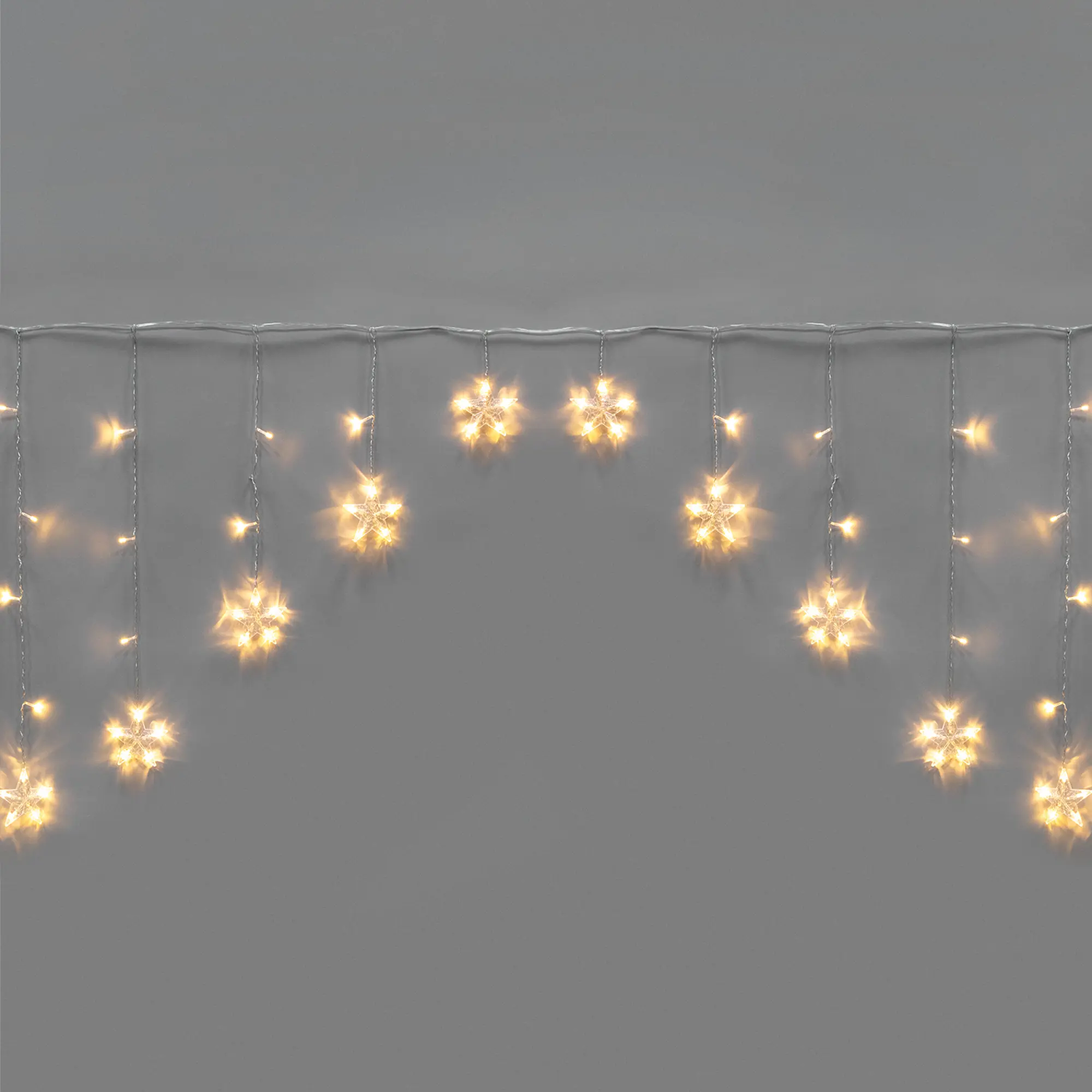 Изображение товара Электрогирлянда комнатная Neon-Night занавес 2.5x1.2 м 136 ламп теплый белый свет 8 режимов