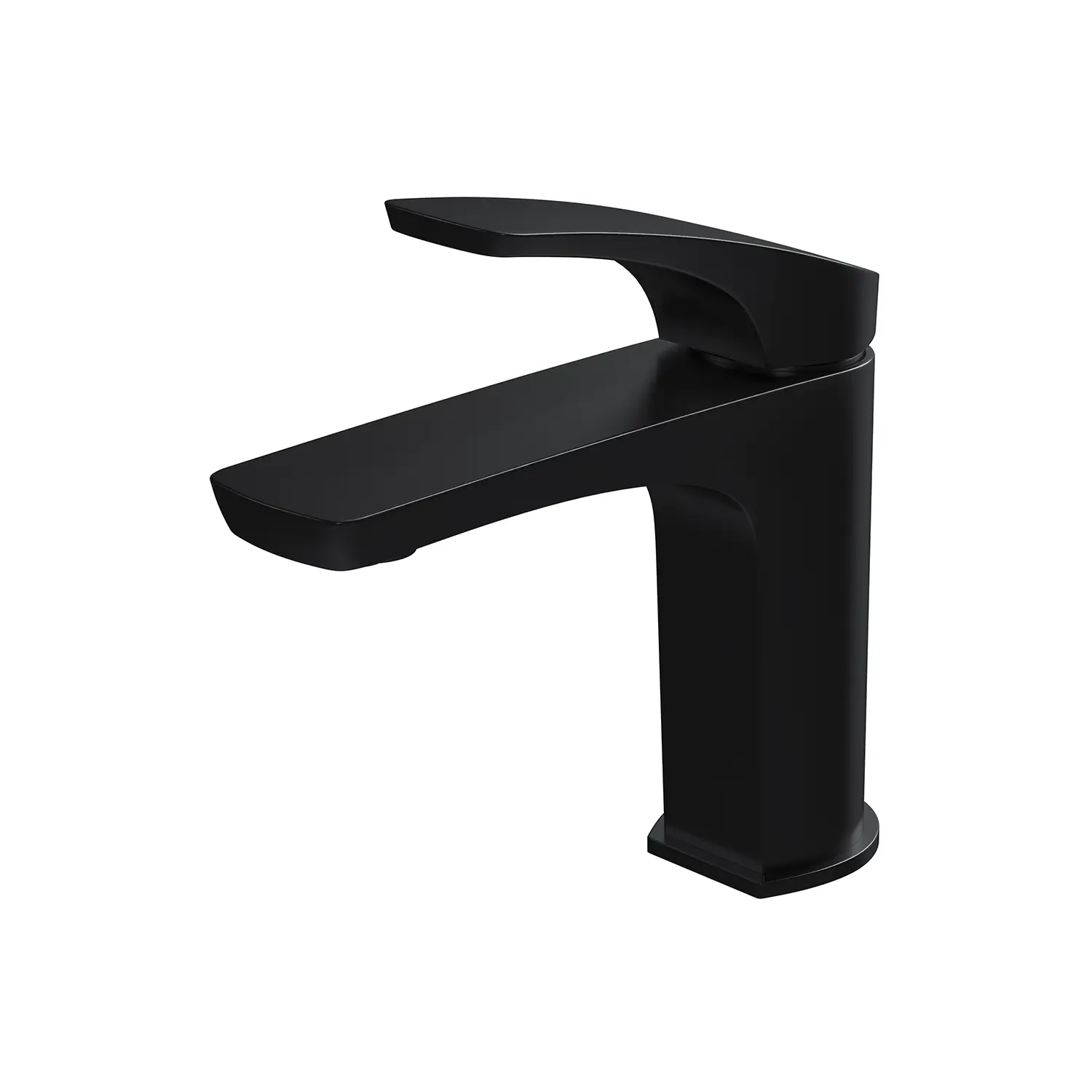 Изображение товара Смеситель для раковины Iddis Lahta LAHBL00i01 однорычажный черный матовый