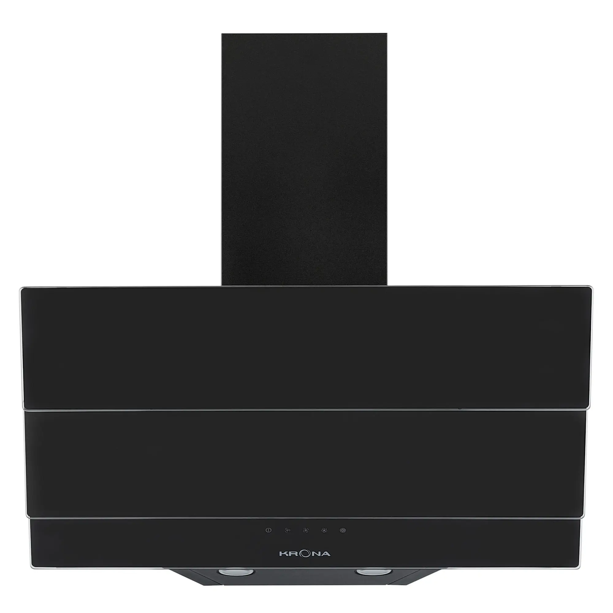 Изображение товара Красивая наклонная вытяжка Krona Aurora S 60 см черная для кухни