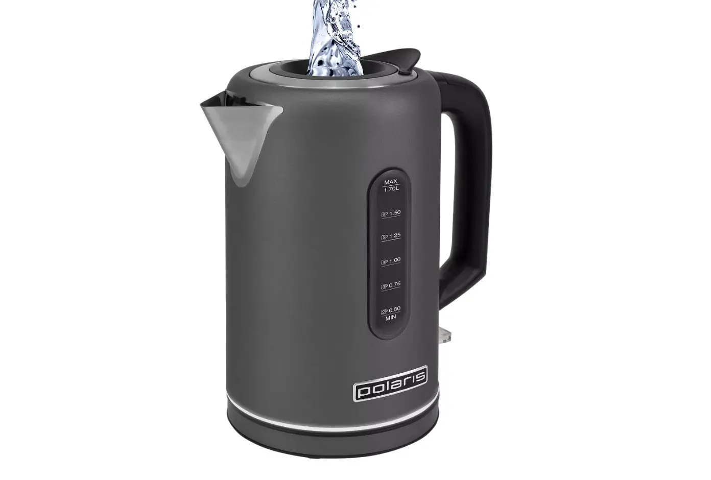 Изображение товара Электрический чайник Polaris PWK 1729CA Water Way Pro 1.7 л нержавеющая сталь цвет сталь