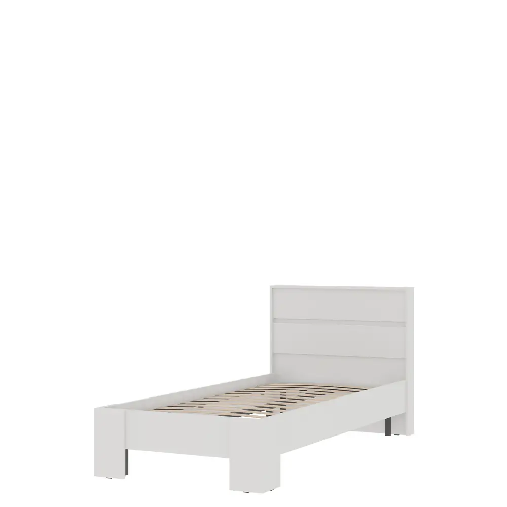 Изображение товара Кровать Стендмебель Хелен 97x93x200 см ЛДСП цвет белый