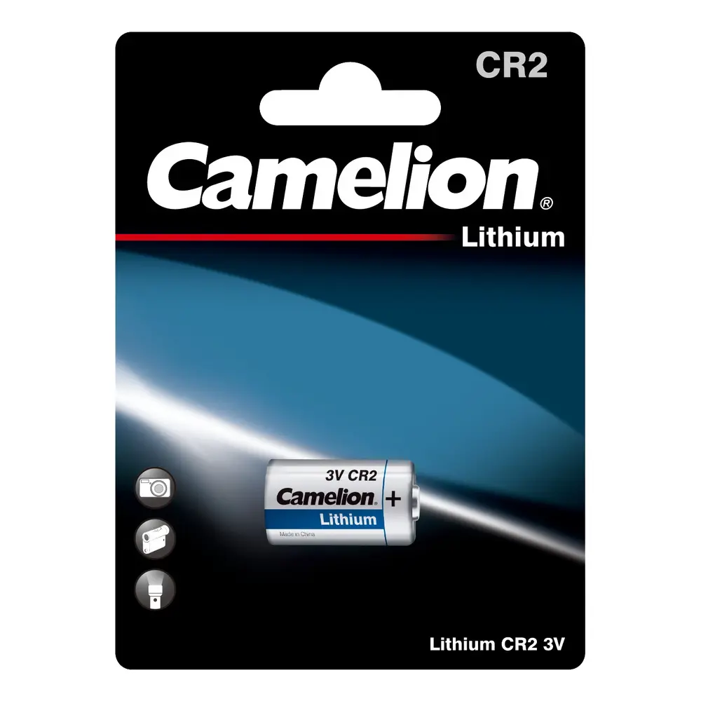 Изображение товара Батарейка литиевая Camelion CR2 3 В 850 мАч блистер
