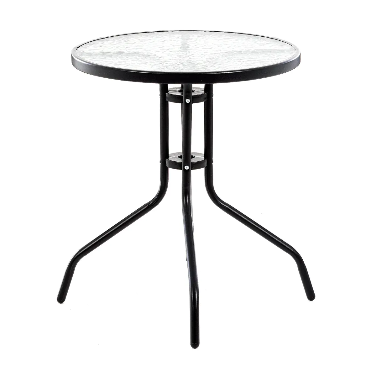 Изображение товара Садовый раскладной стол из металла и стекла Green Glade 71101 60см