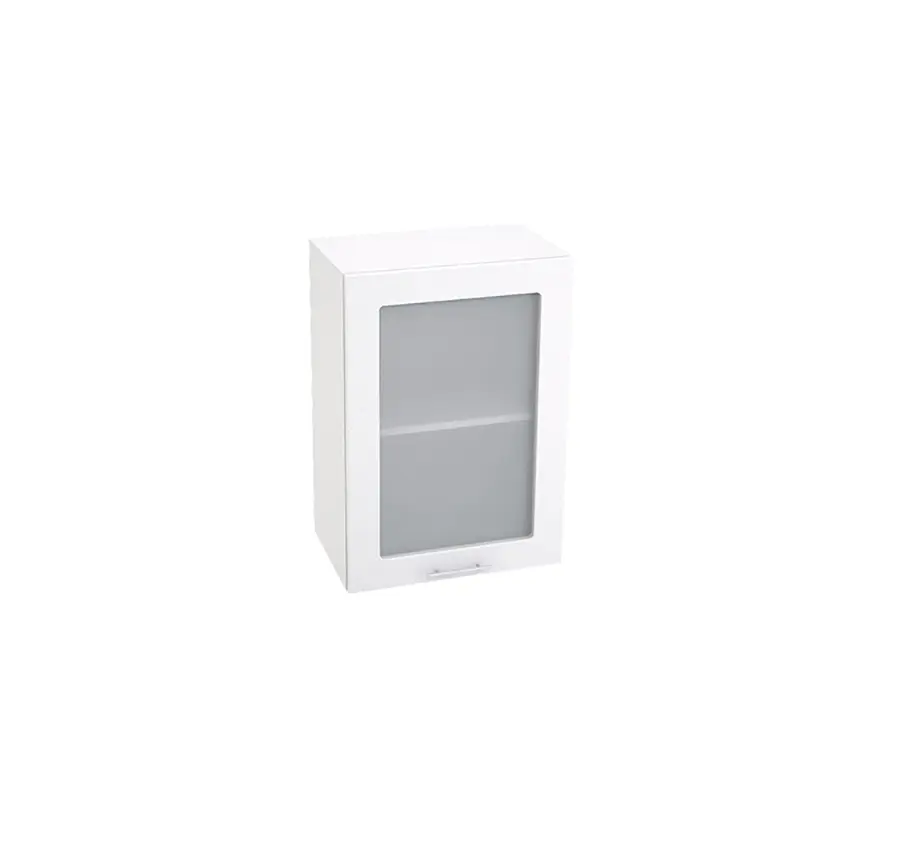 Изображение товара Навесной шкаф Василиса 50x71.60x31.80 см фасад белый МДФ каркас белый ЛДСП Kameol