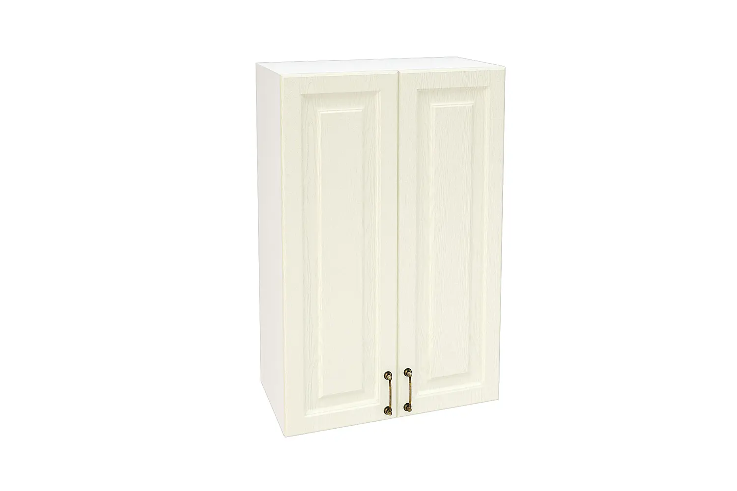 Изображение товара Навесной шкаф высокий Франция 60x92x31.80 см фасад кремовый МДФ каркас белый ЛДСП Kameol