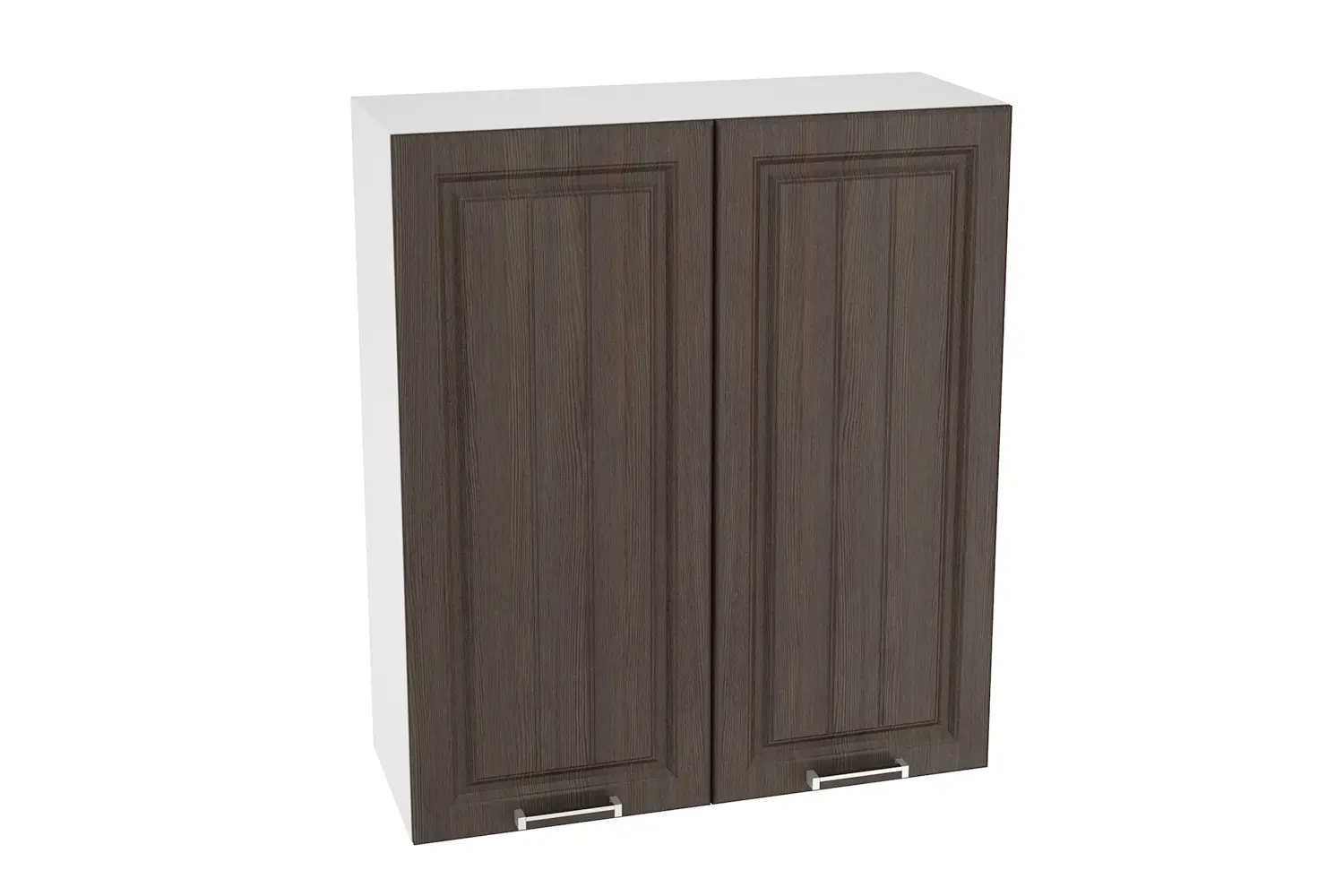 Изображение товара Навесной шкаф Чехия 70x92x31.80 см фасад венге МДФ каркас белый ЛДСП Kameol