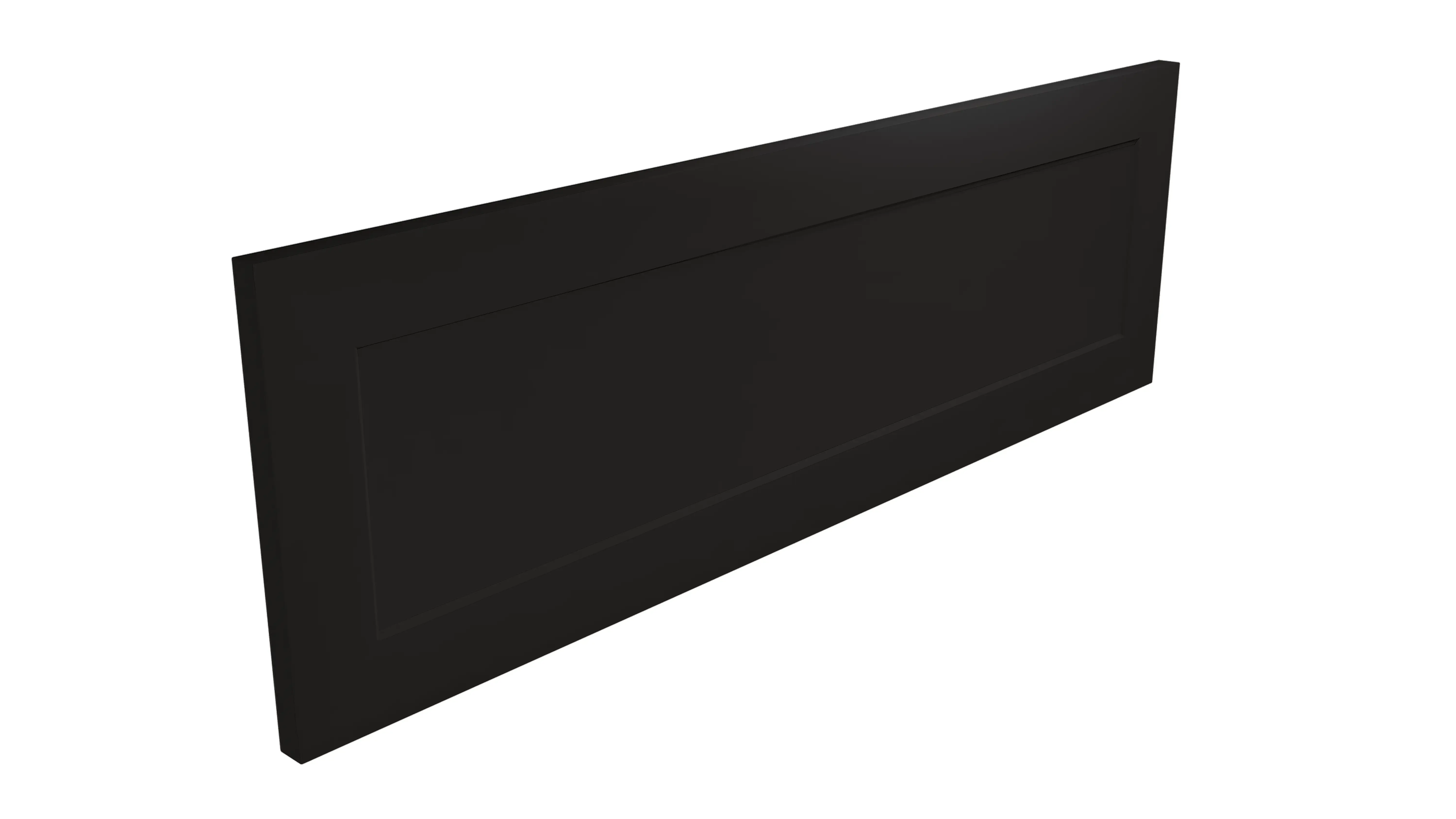 Изображение товара Фасад для кухонного ящика Ньюпорт 79.7x25.3 см Delinia ID МДФ цвет черный