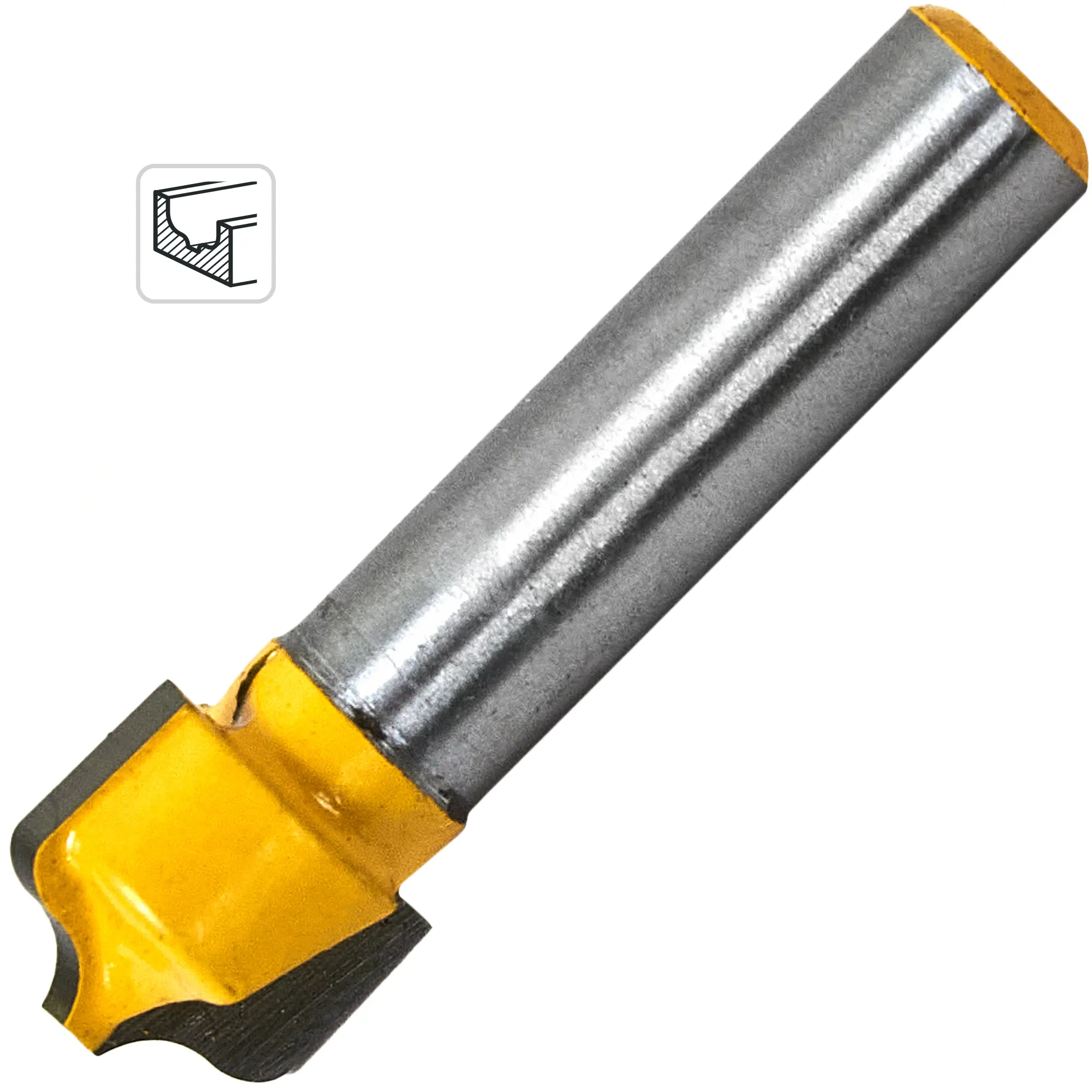 Изображение товара Фреза по дереву пазовая фасонная 553389 12.7x10 мм хвостовик 8 мм