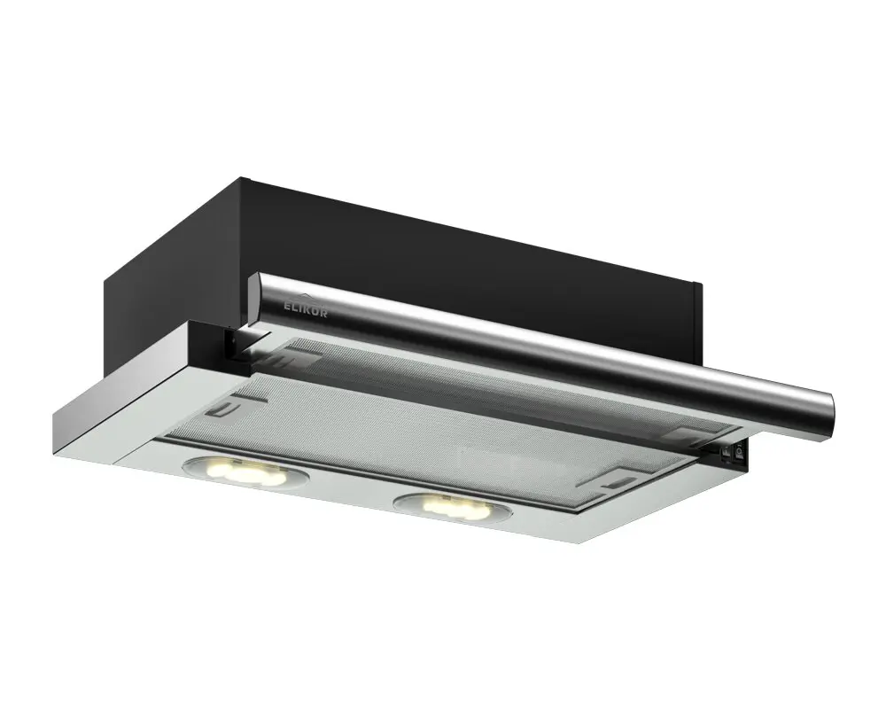Изображение товара Встраиваемая вытяжка Elikor Интегра 50Н-400-В2Л 50 см цвет серый/серебристый