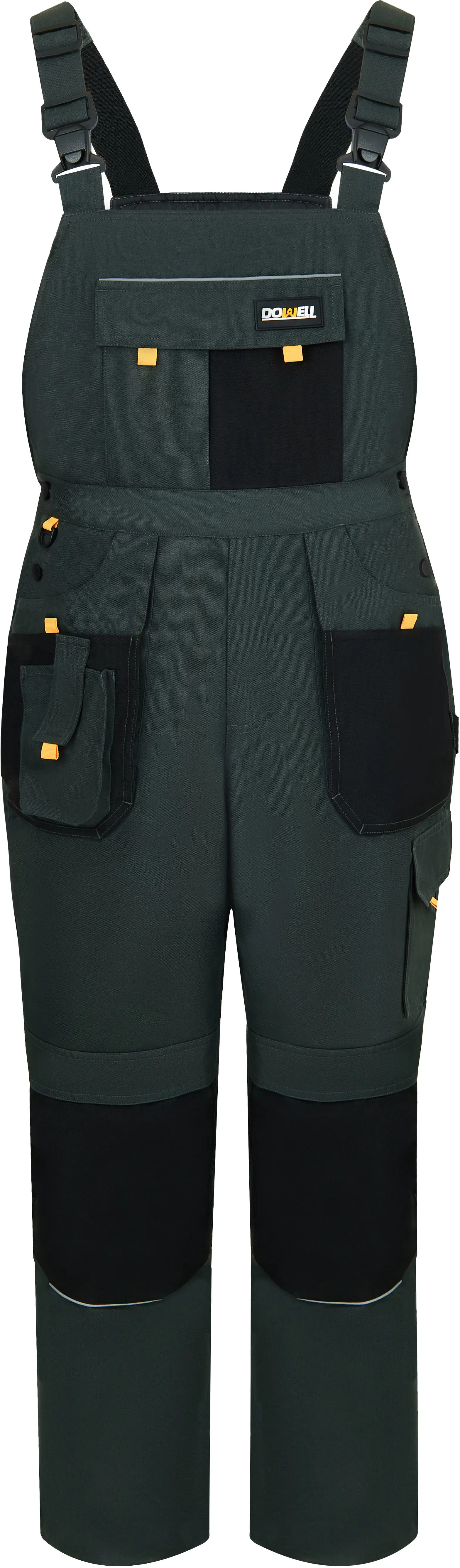 Изображение товара Полукомбинезон рабочий Dowell Winter цвет серый размер XXL/56