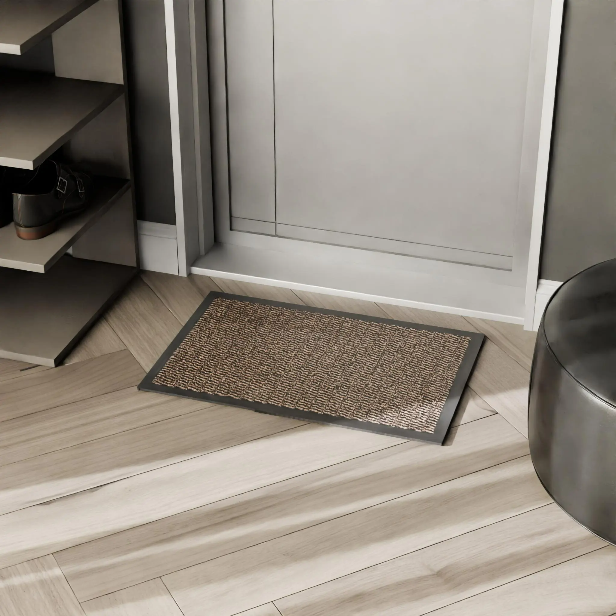 Изображение товара Коврик Step полипропилен 40x60 см цвет коричневый