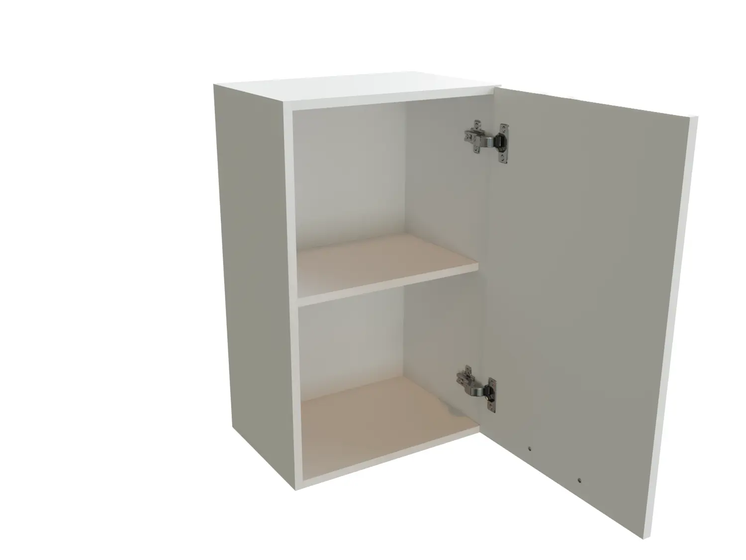 Изображение товара Навесной шкаф Сурская Мебель ММК-00002683 45x71.60x31.80 см цвет магнолия (белый)