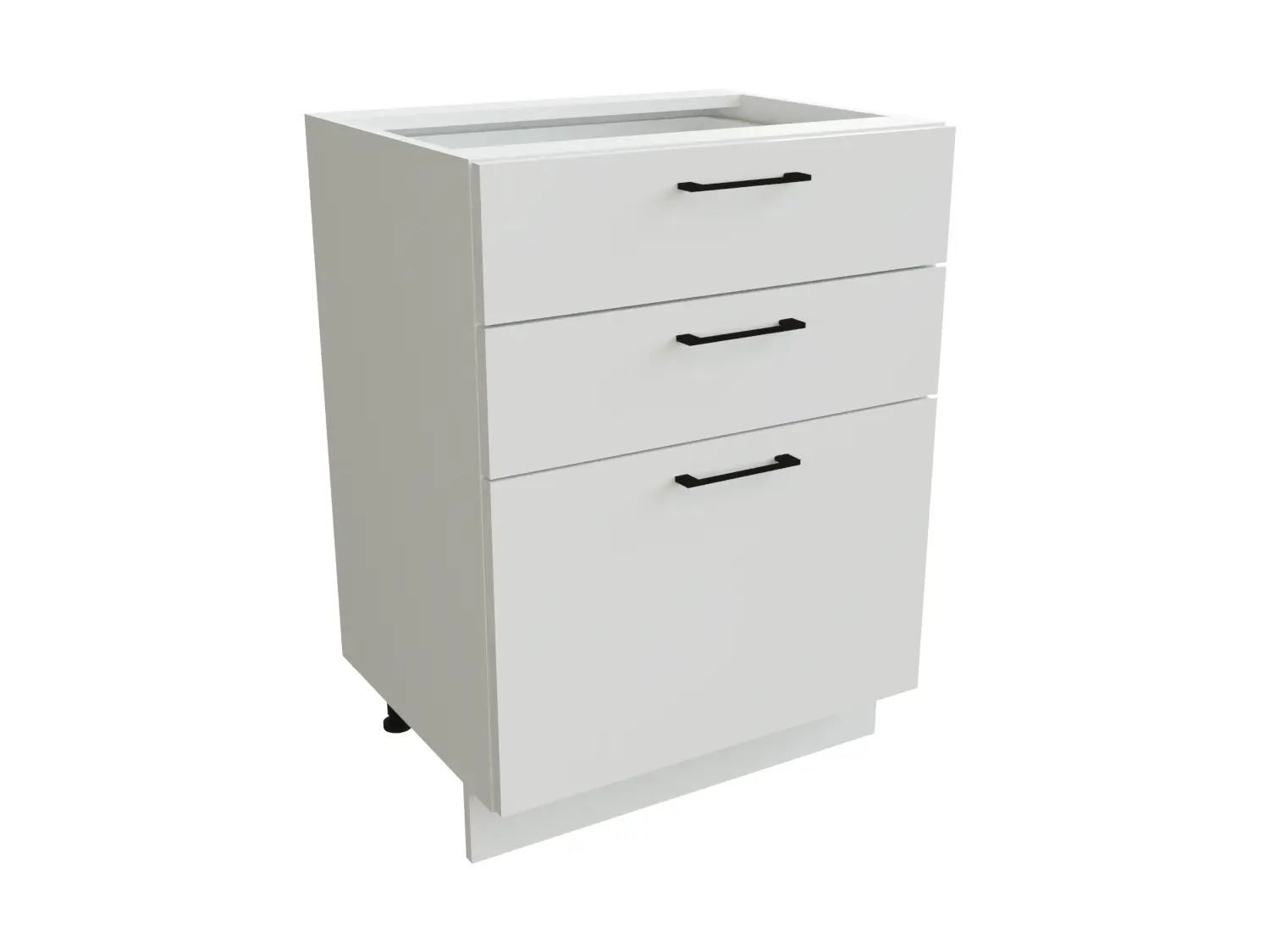 Изображение товара Напольный шкаф Сурская Мебель ММК-00002731 60x81.60x47.80 см цвет магнолия (белый)