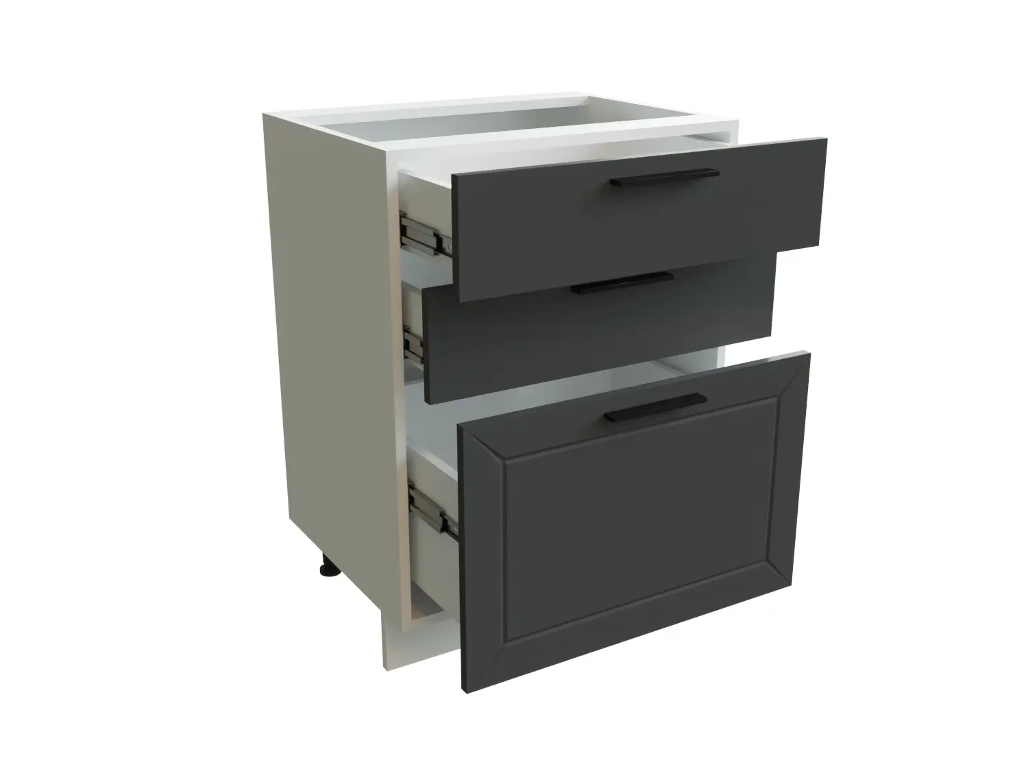 Изображение товара Напольный шкаф Сурская Мебель ММК-00000187 60xx см цвет маренго силк