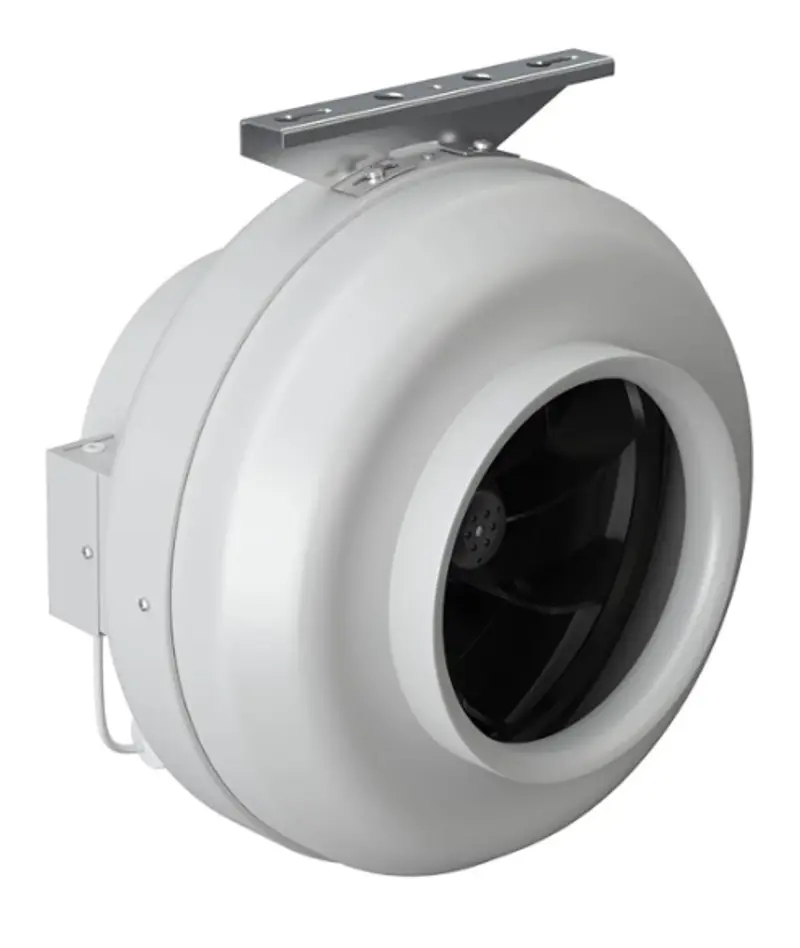Изображение товара Канальный центробежный вентилятор Эра CYCLONE D160 мм 720 м³/ч белый