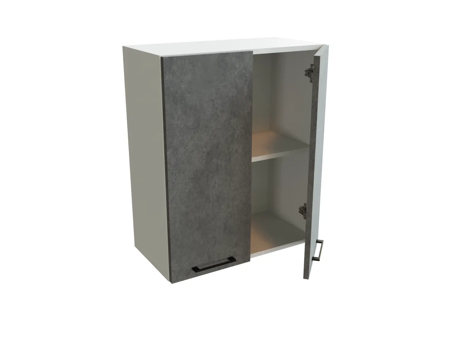 Изображение товара Навесной шкаф Сурская Мебель ММК-00002403 60x71.60x60 см цвет бетон