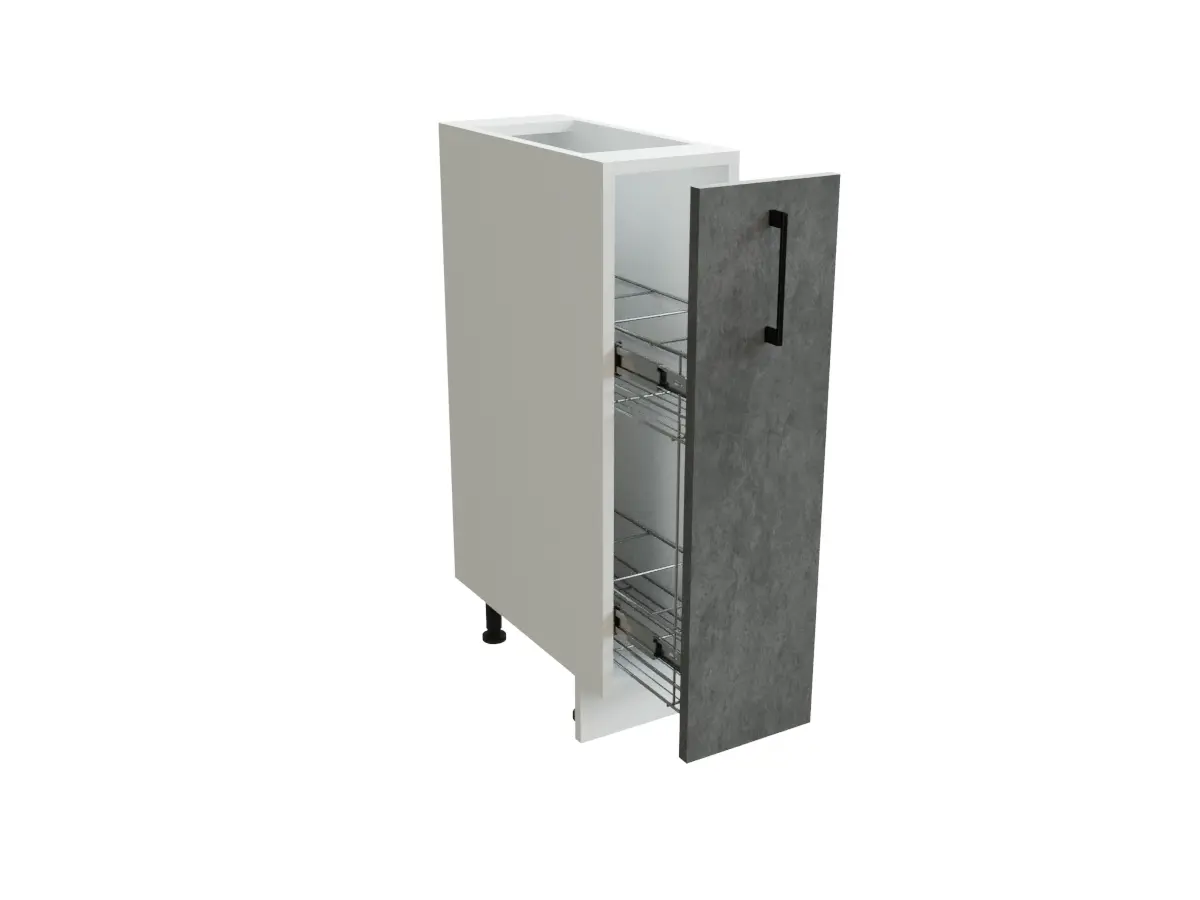 Изображение товара Напольный шкаф Сурская Мебель ММК-00002452 20x81.60x20 см цвет бетон