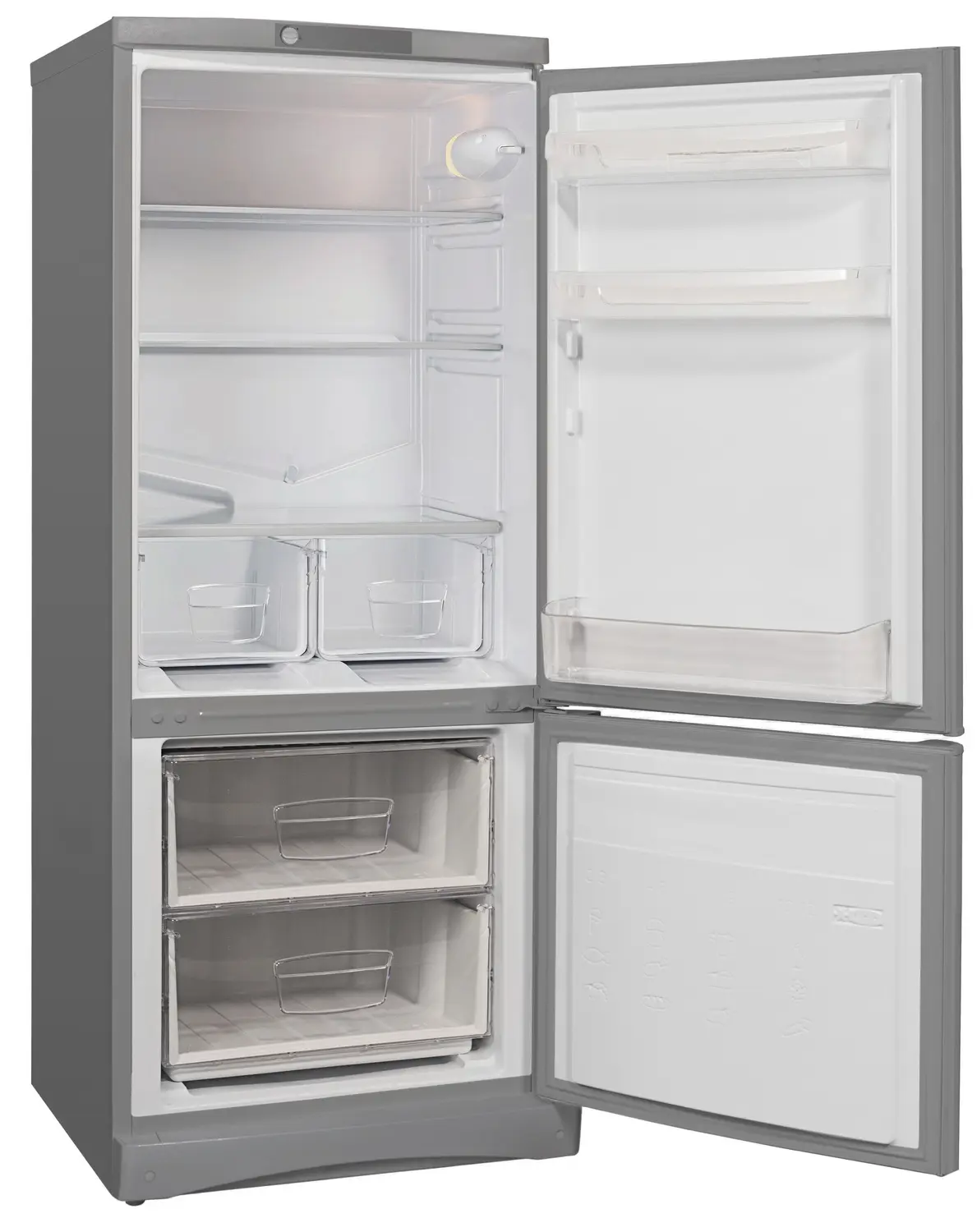 Изображение товара Холодильник Indesit ES 15 GA 60x150 см цвет серебристый