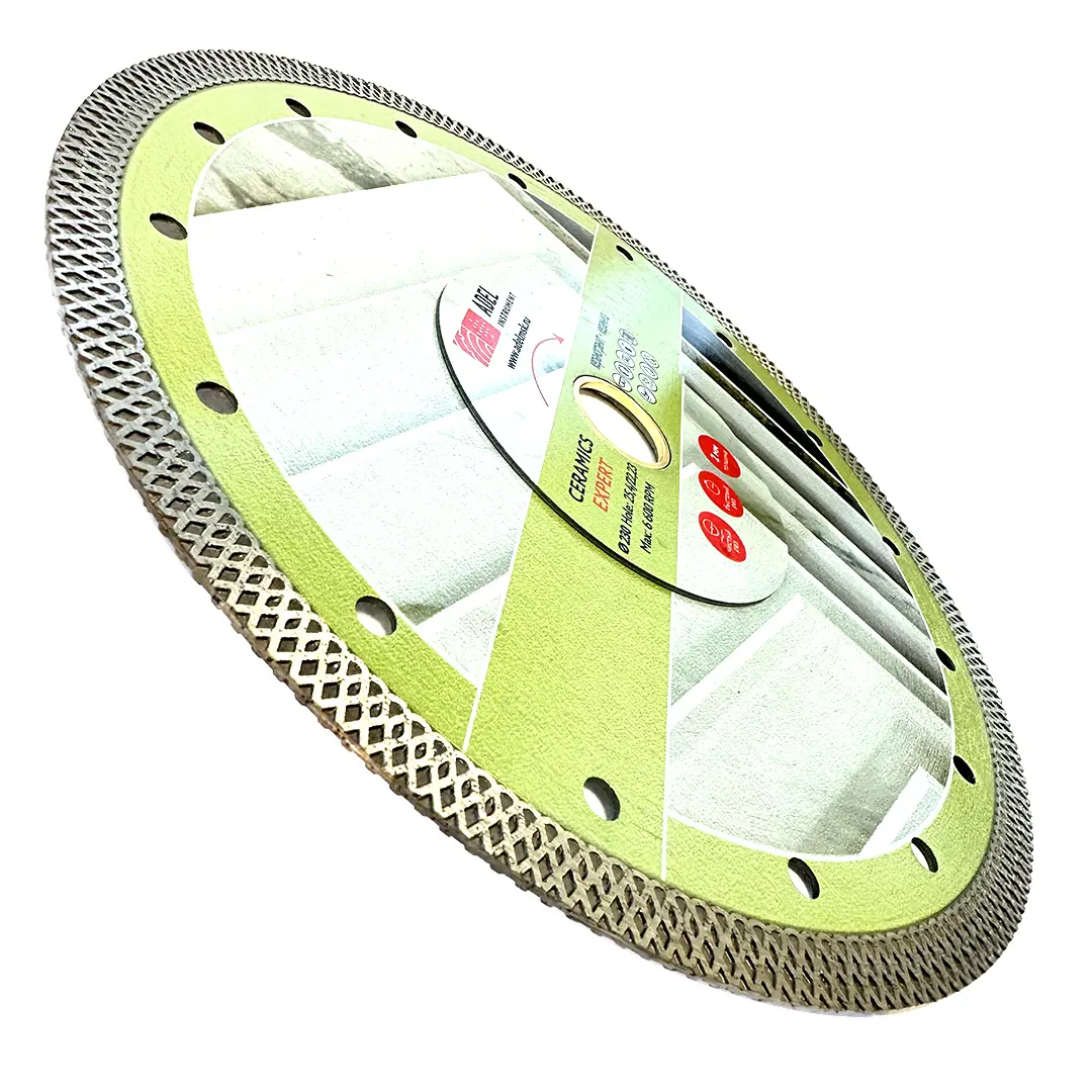 Изображение товара Алмазный диск для керамогранита 230 мм Adel Instrument Ceramics Expert Турбо