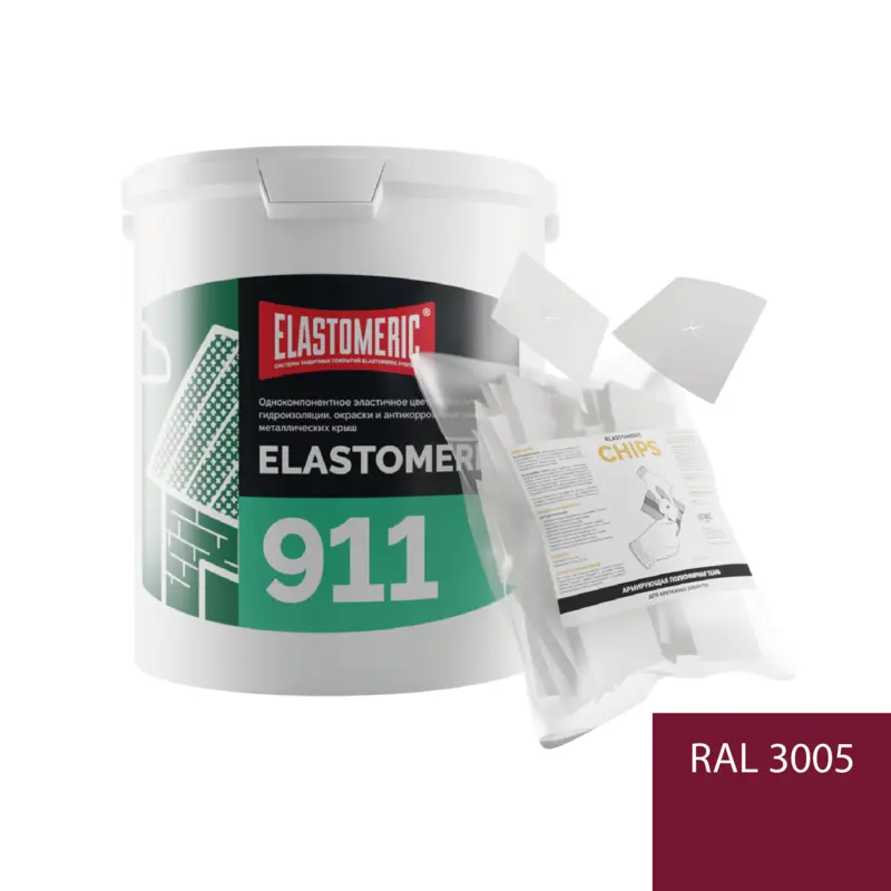 Изображение товара Мастика Elastomeric 911 6кг для ремонта и защиты конструкций