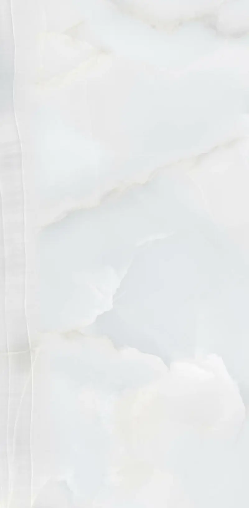 Изображение товара Керамогранит Sonex Cloud Onyx Glossy 60x120 см, полированный, светло-голубой с разводами, для пола