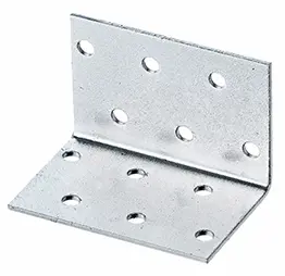 Изображение товара Угол крепежный равносторонний KUR 40x40x60x1.8