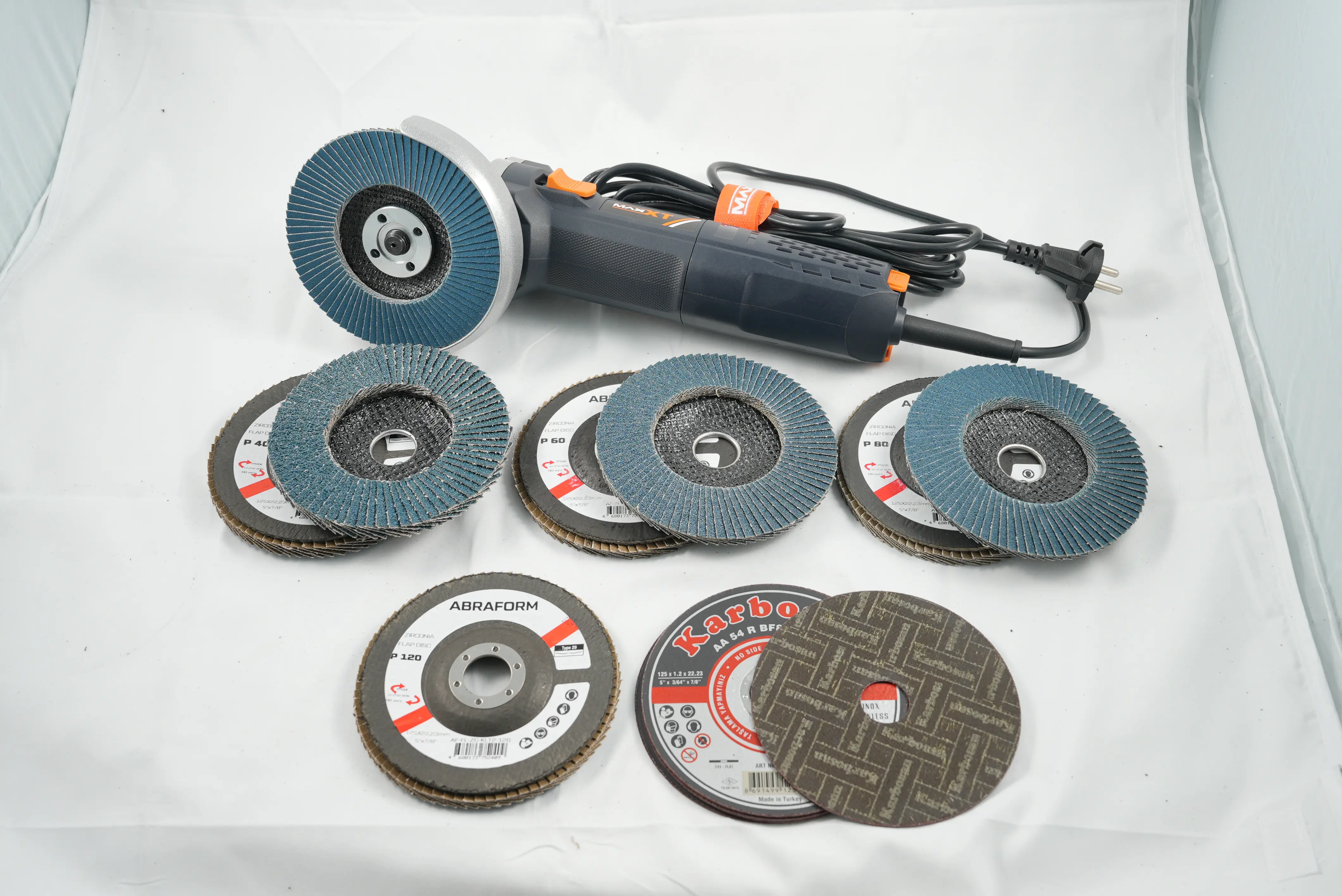 Изображение товара Набор кругов лепестковых торцевых Abraform AF-MaxXT-3 125x22.2, 10 шт