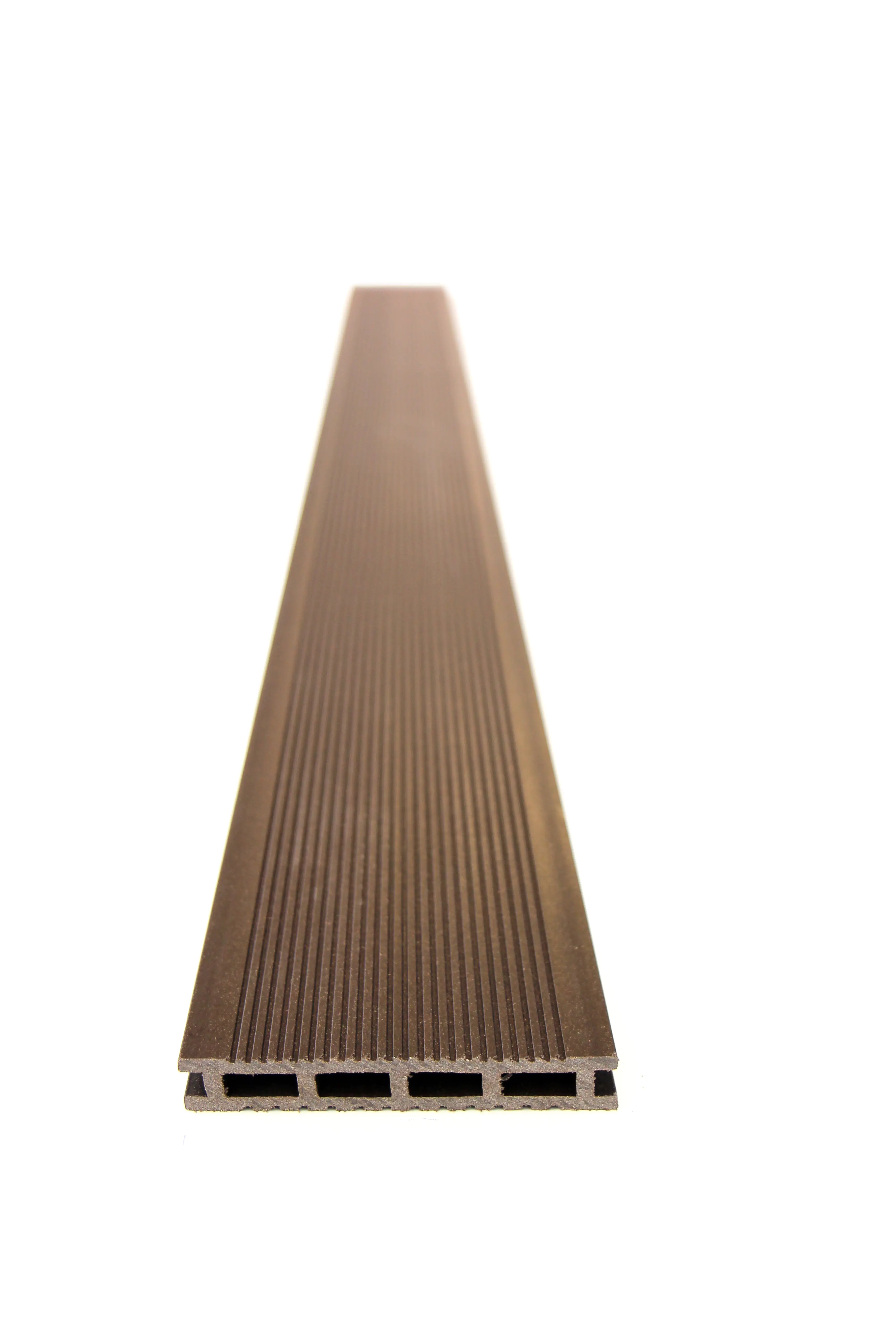 Изображение товара Террасная доска ДПК MultiDeck венге 2000х140х22мм двусторонняя Вельвет/дерево