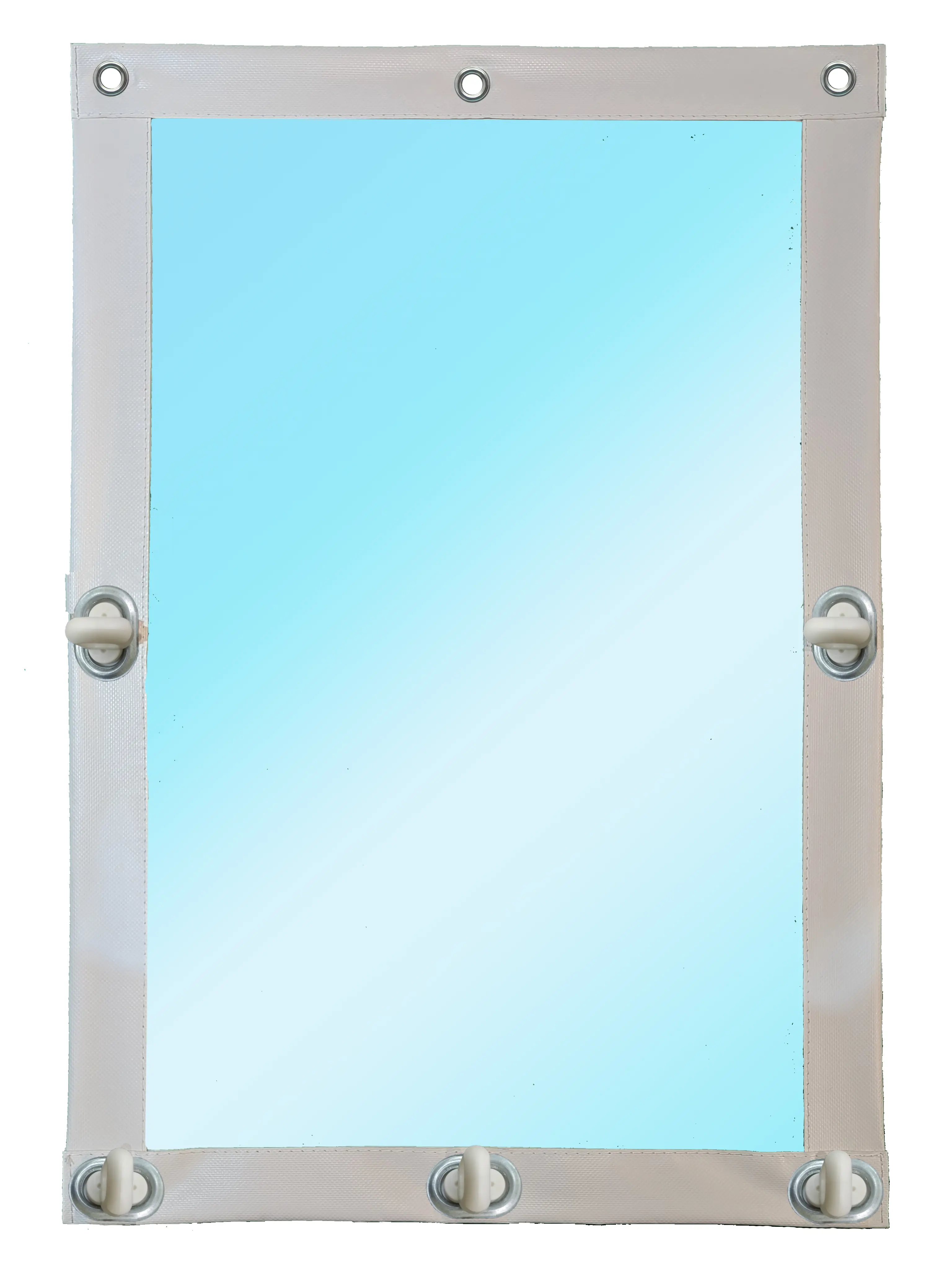 Изображение товара Мягкое окно ПВХ до -39°C 120x180 см с люверсами и скобой для веранд и беседок