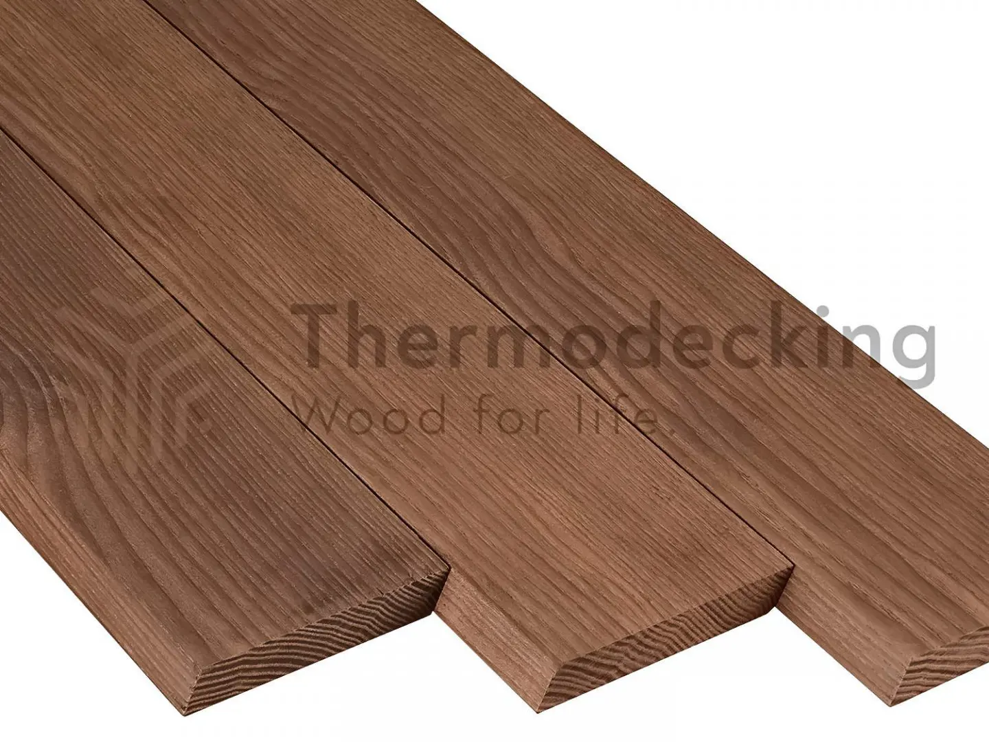 Изображение товара Косой планкен Thermodecking ясень сорт Экстра 1100x120x20мм 4шт