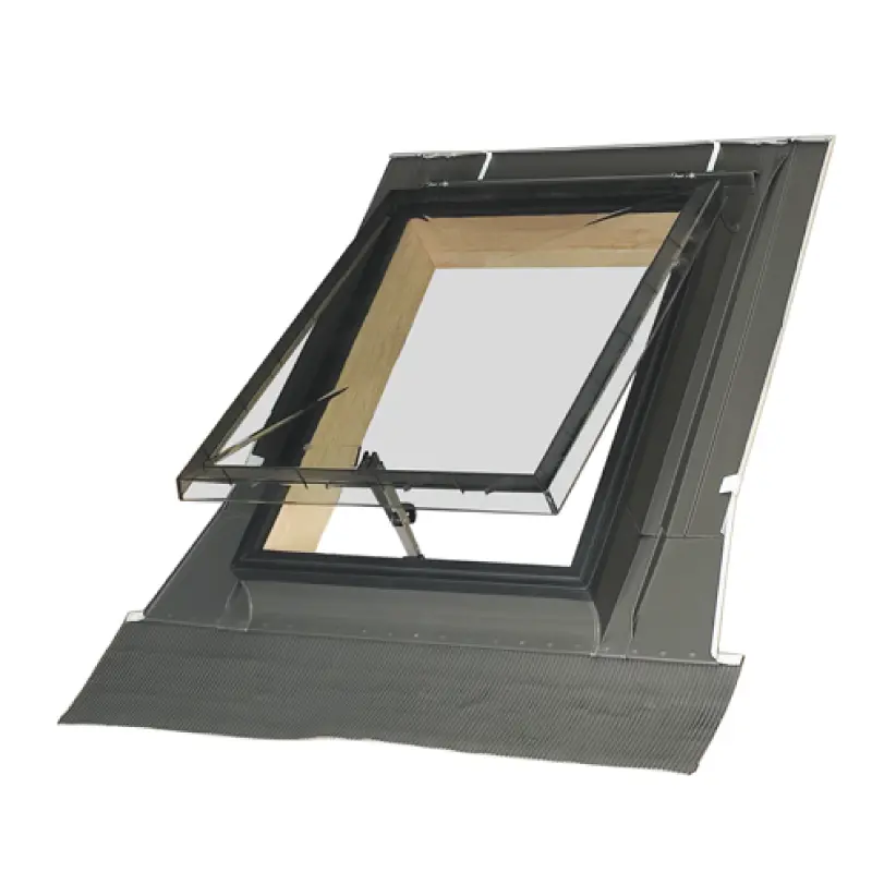 Изображение товара Мансардное окно-люк Fakro WSZ из поликарбоната 860x860 мм серый