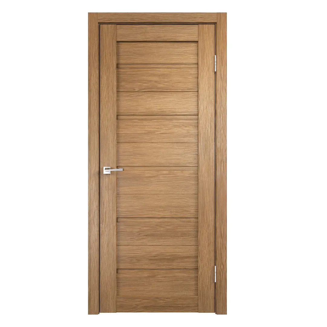 Изображение товара Дверь межкомнатная Velldoris Duplex глухая 80x200см ПВХ цвет дуб золотой без замка и петель