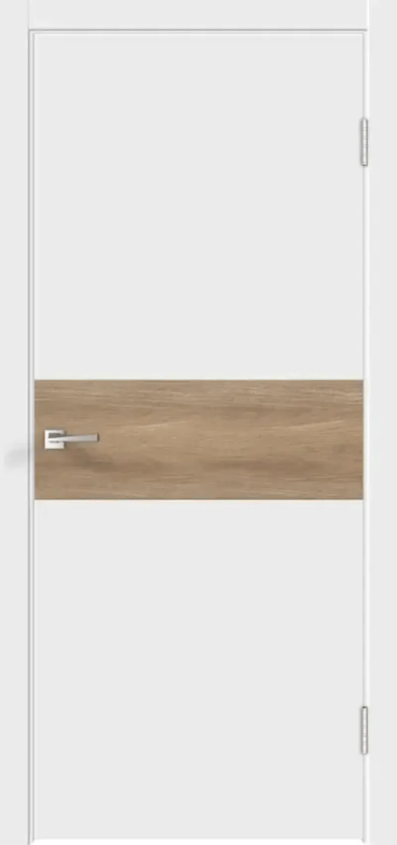 Изображение товара Дверь межкомнатная Velldoris Galant Duo 3 глухая 90x200см ПВХ цвет эмалит белый без замка и петель