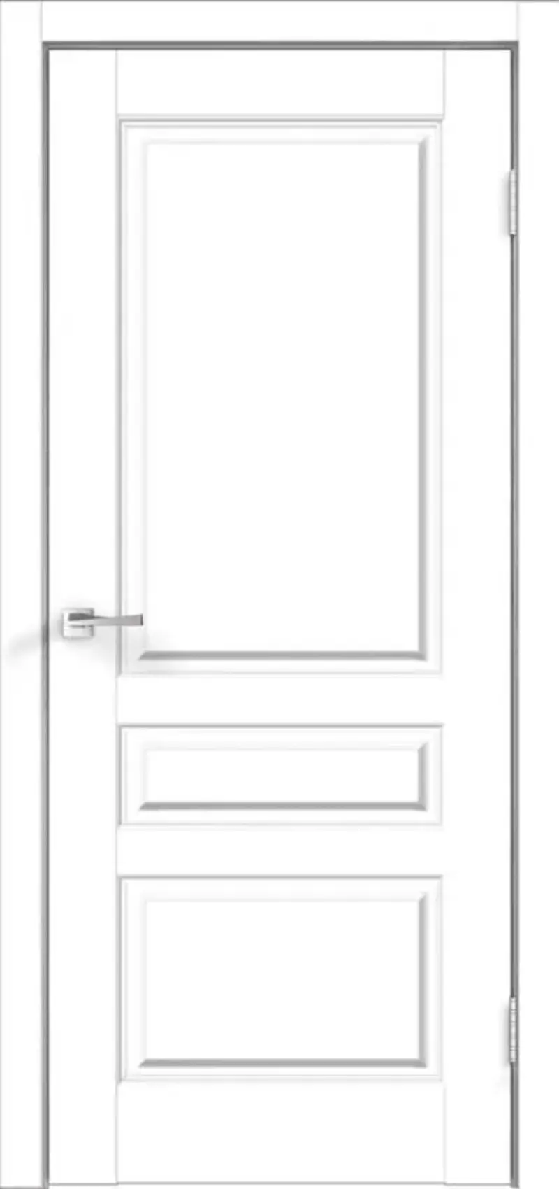 Изображение товара Дверь межкомнатная Velldoris Villa глухая 90x200 см белая из МДФ с покрытием ПВХ