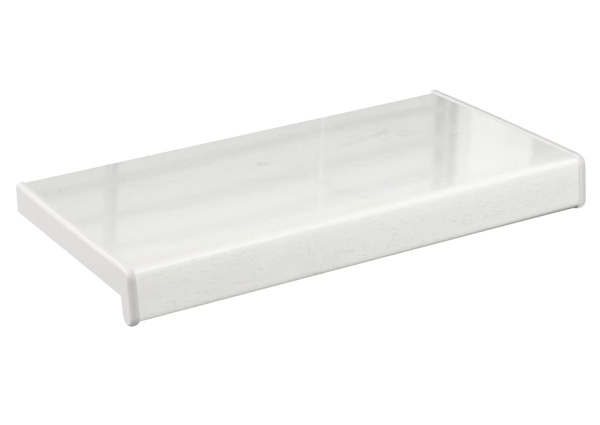 Изображение товара Пластиковый подоконник Crystallit 2000x250мм белый дуб глянцевый