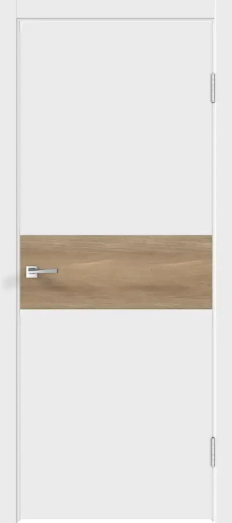 Изображение товара Дверь межкомнатная Velldoris Galant duo 3 глухая 70x200см ПВХ белый эмалит без замка и петель