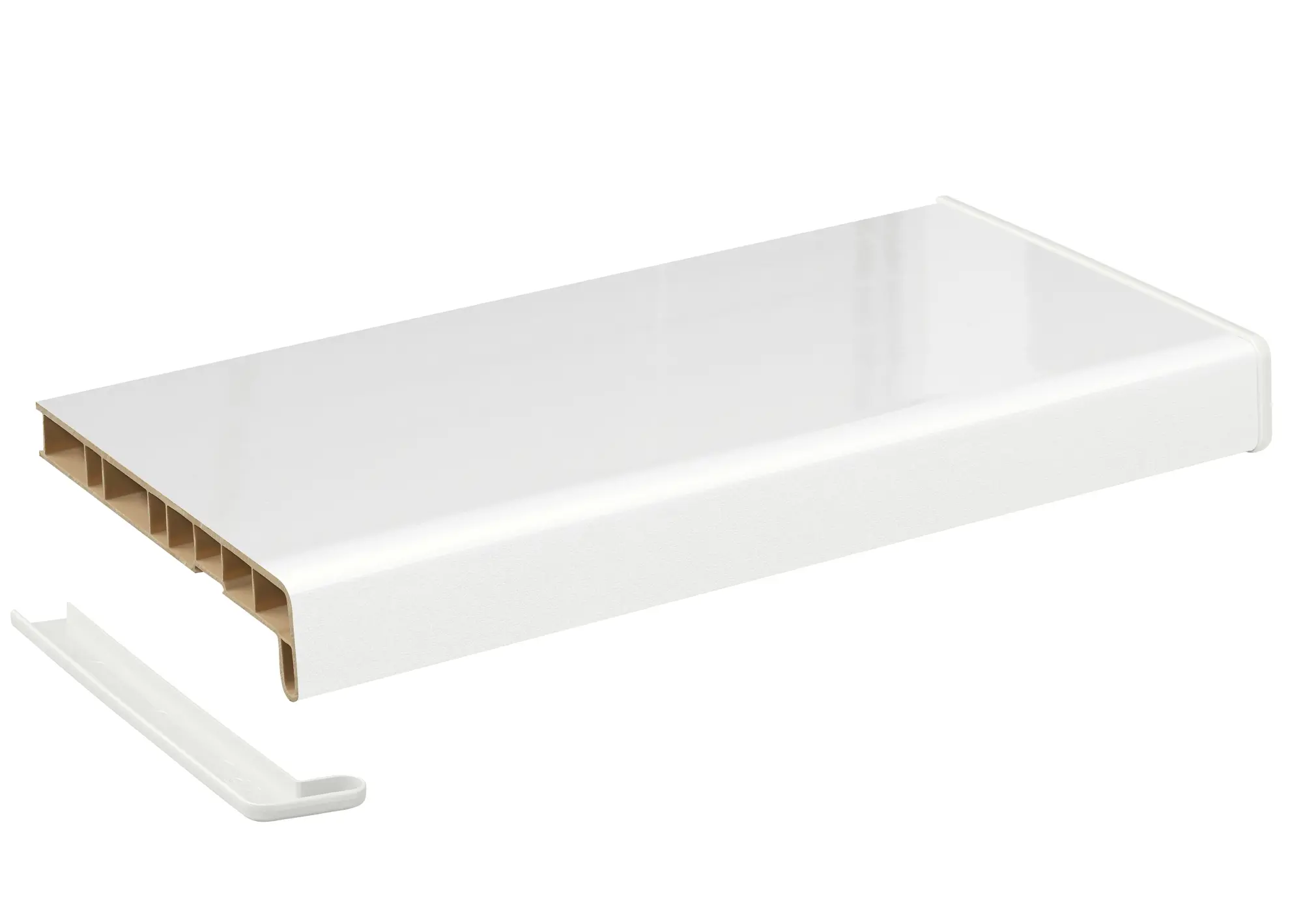 Изображение товара Подоконник Crystallit 900x300 глория глянцевый экологичный долговечный