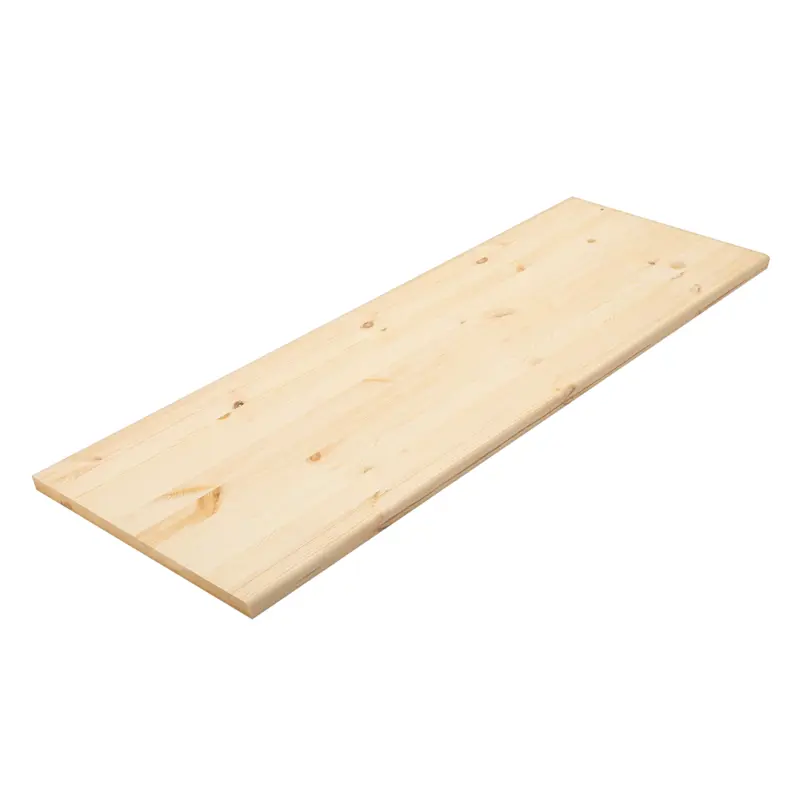 Изображение товара Подоконник деревянный 2000х400х40мм сосна категория АВ натуральный матовый без покрытия