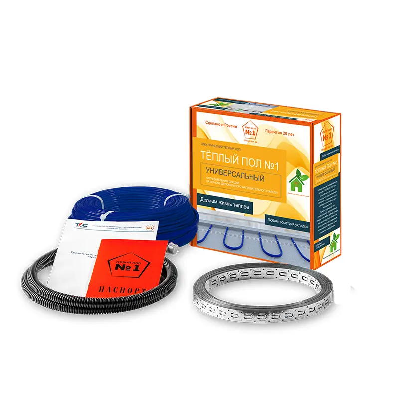 Изображение товара Нагревательная секция Теплый пол №1 10 м² 1500 Вт