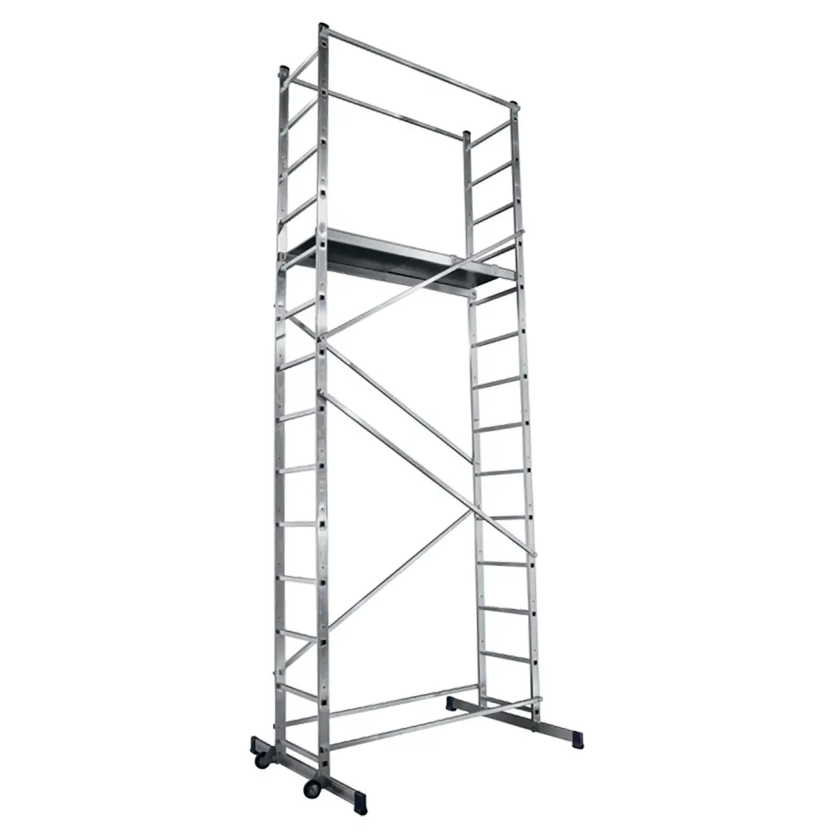 Изображение товара Алюминиевая вышка-тура АЛЮМЕТ Техно 5, легкая и мобильная рабочая площадка