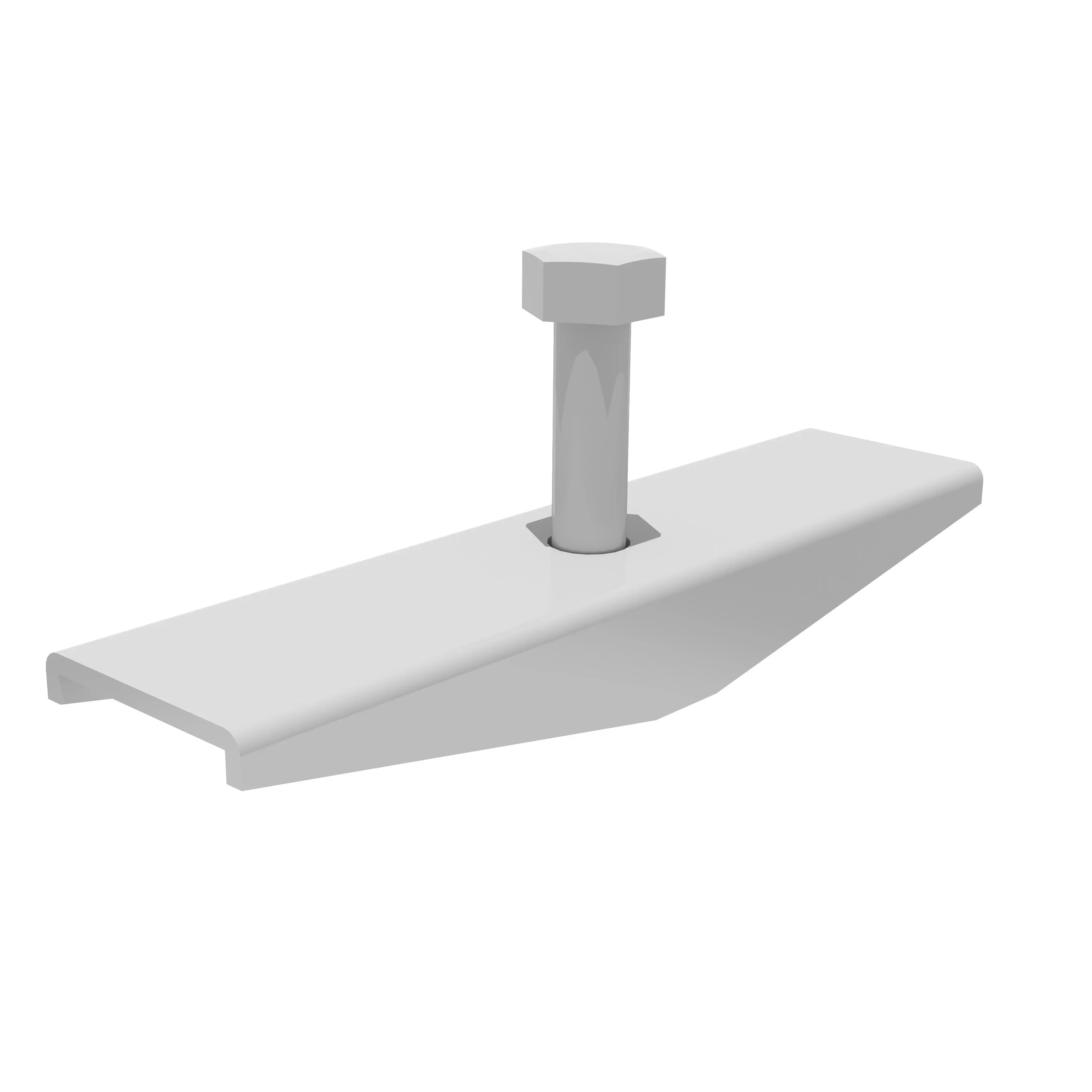 Изображение товара Крепеж стальной Gidrolica Standart DN100 с болтом 8x50мм серый