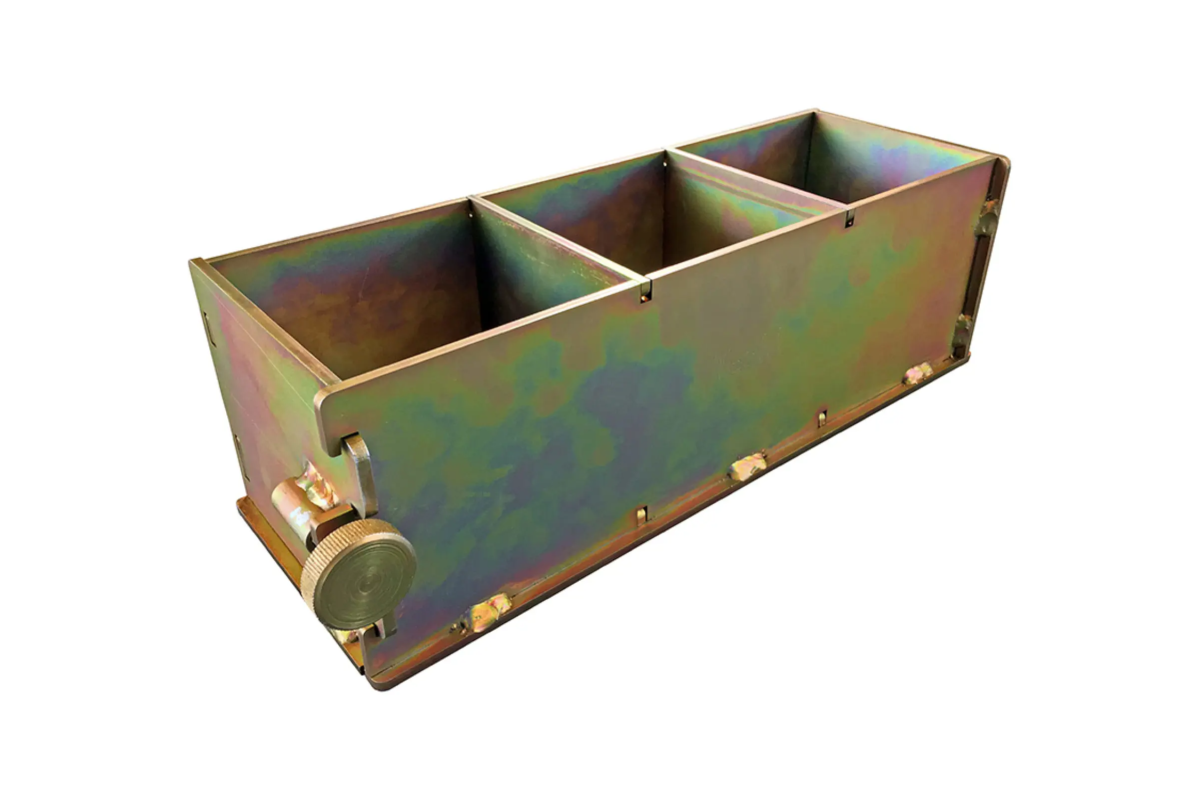 Изображение товара Форма куб для проверки бетона Промышленник 3ФК1005Ц жёлтый