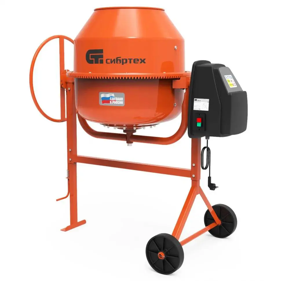 Изображение товара Бетоносмеситель Сибртех БСЕ-140 500Вт 140л