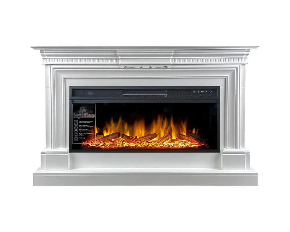 Изображение товара Каминокомплект Royal Flame Chelsea с очагом Vision 42 LOG LED 1800Вт белый