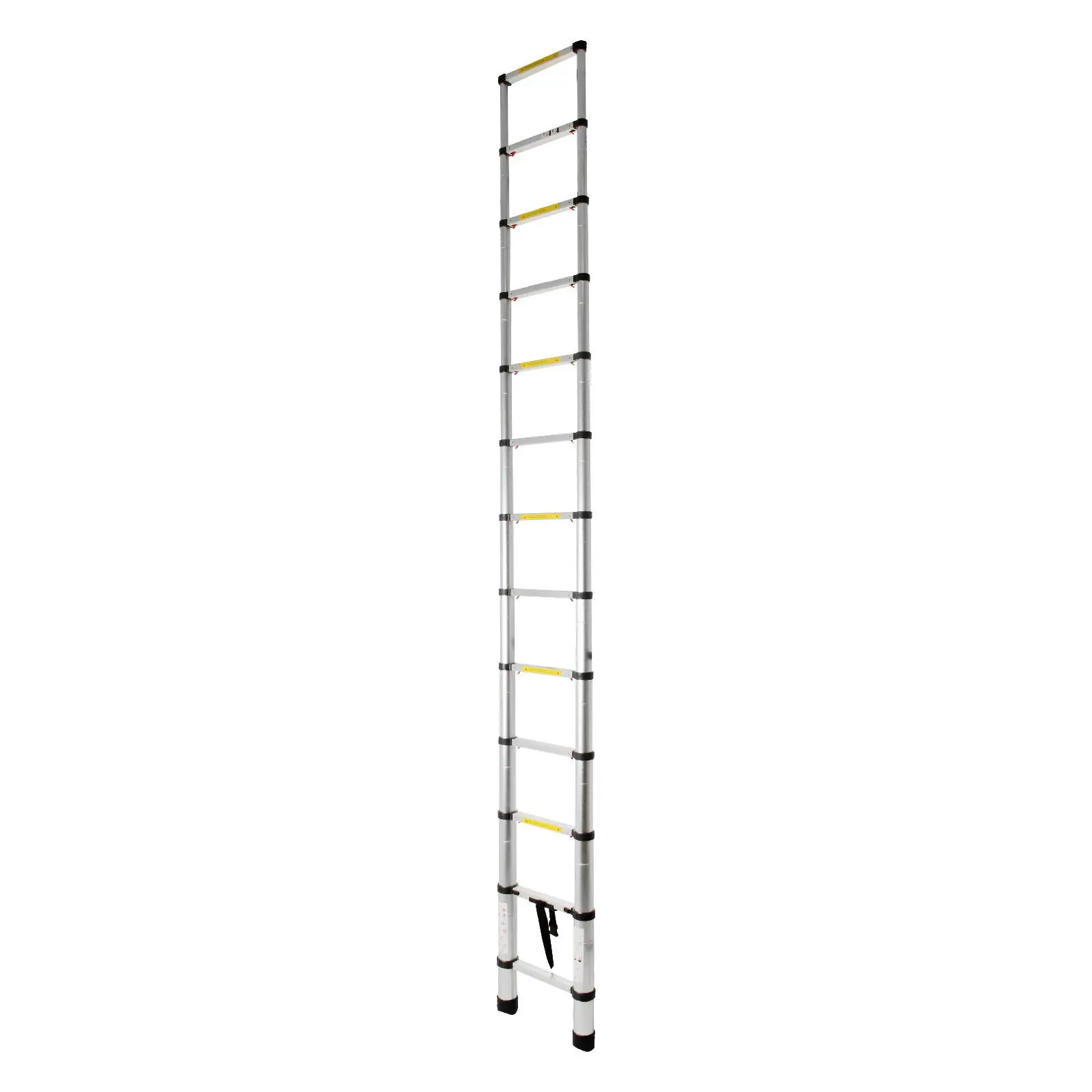 Изображение товара Лестница телескопическая 13 ступеней ТУНДРА алюминиевая профессиональная
