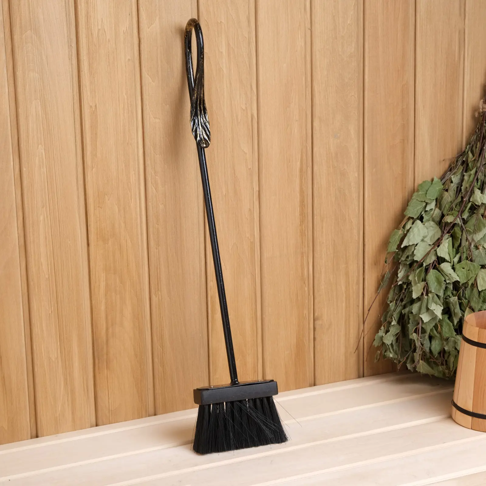 Изображение товара Щетка каминная 50см Simaland для чистки каминов и мангалов