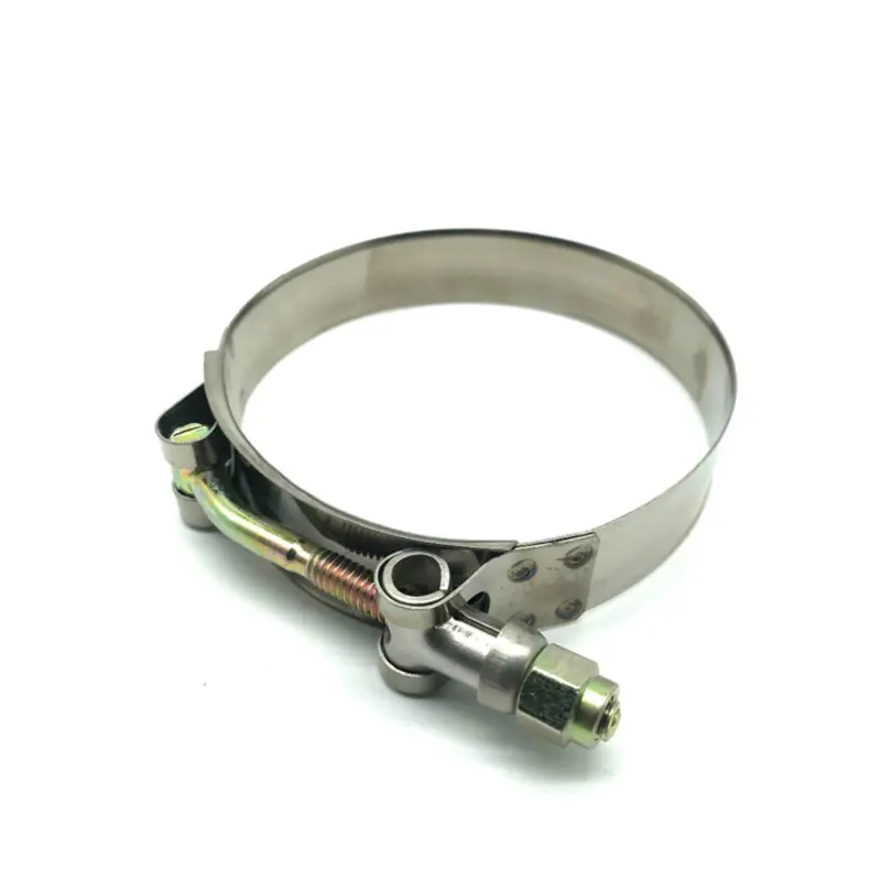 Изображение товара Усиленный хомут Titan lock (98-103 мм) TL98-103RCSS AISI 304 нержав.сталь (лента+болт)