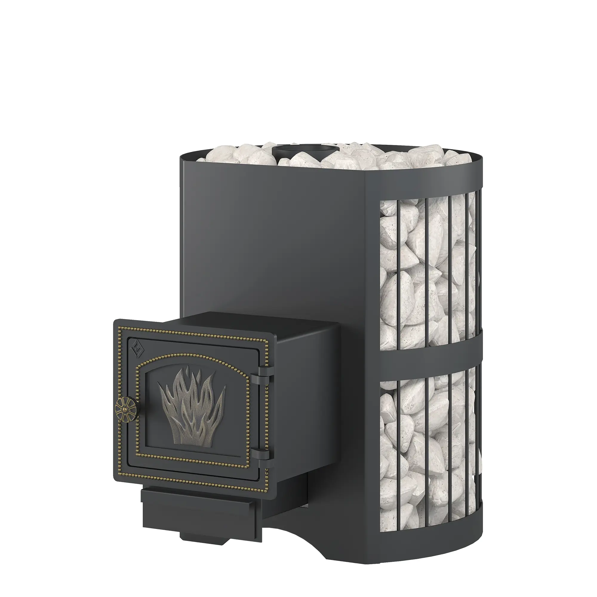 Изображение товара Печь банная дровяная Везувий Скиф Стандарт 16 (ДТ-3)