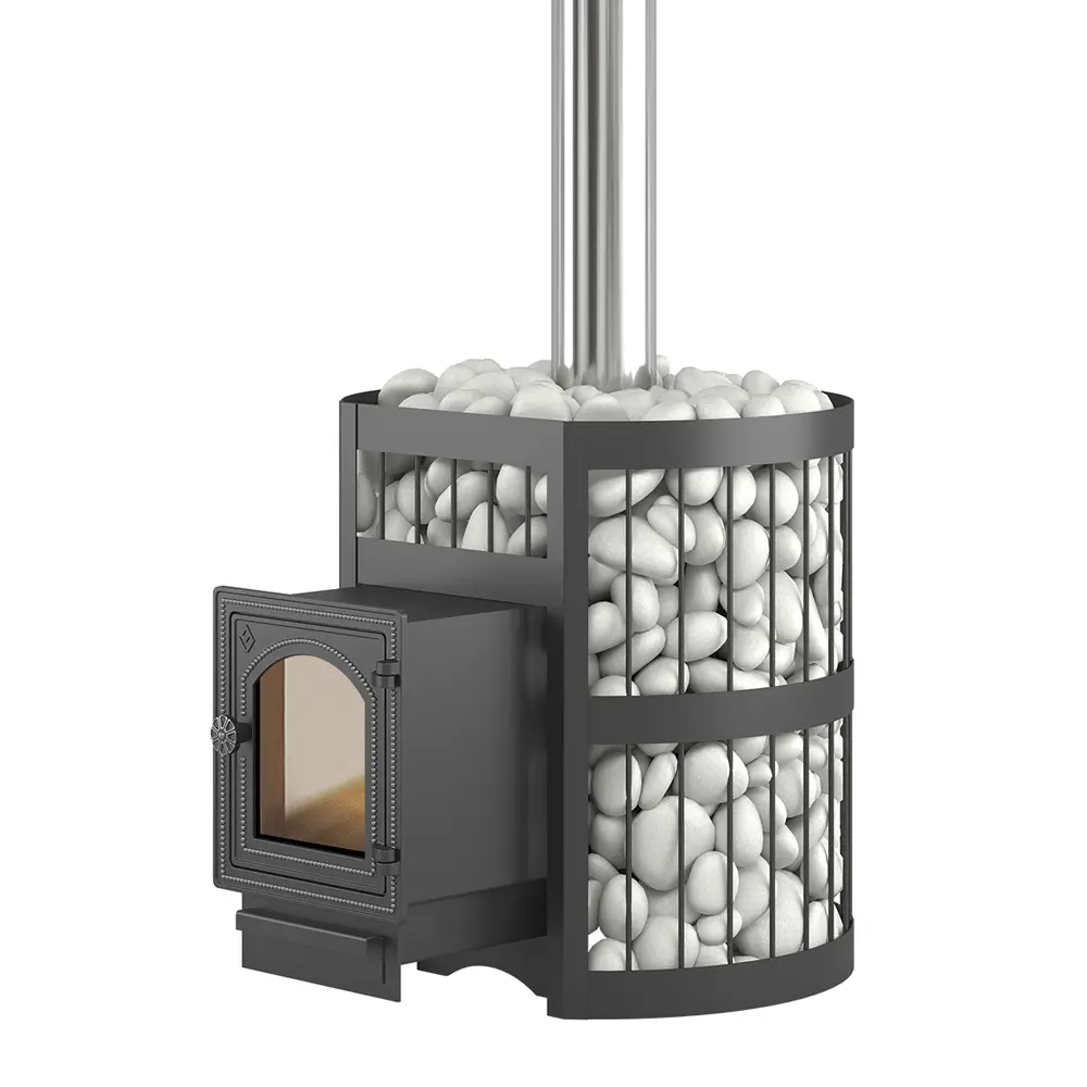 Изображение товара Чугунная печь банная ЭТНА 18 (ДТ-4С): тепло и комфорт в парной