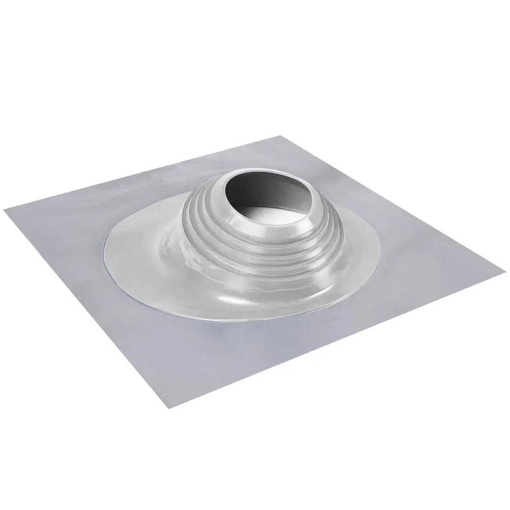 Изображение товара Кровельная проходка LK №2 60x60мм крашеный Ø180-280мм серый